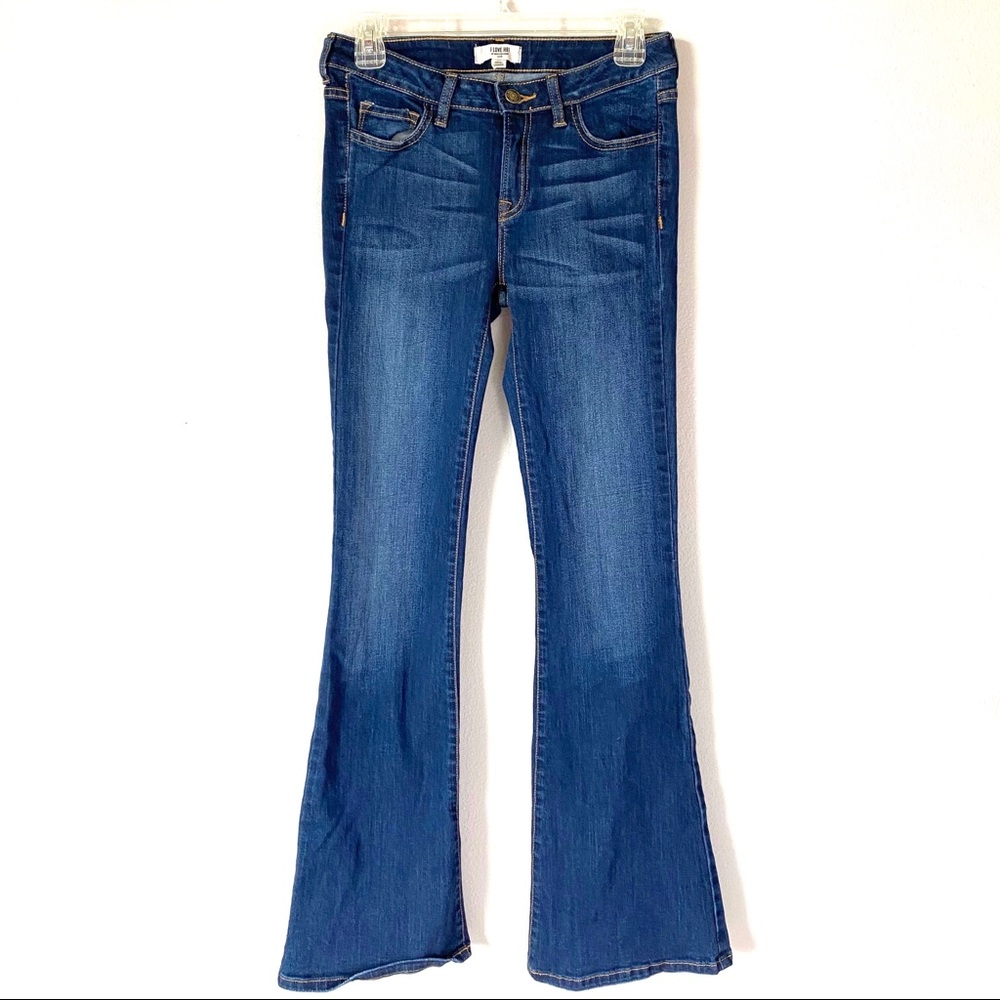 I LOVE H81 Dark Denim Wash Bootcut Jeans Sz 29